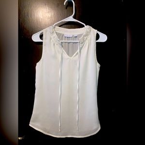 New York & Company White Blouse SIZE X-Small
